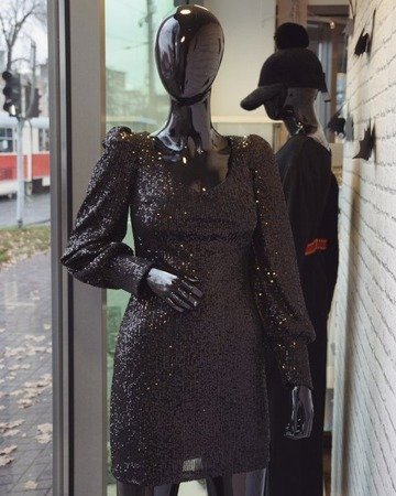 Sukienka Black Sequin